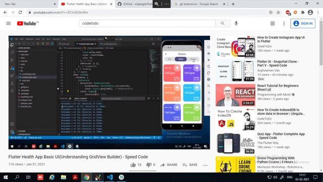 How to Use Git Extensions and Take Source Code From GitHub смотреть онлайн