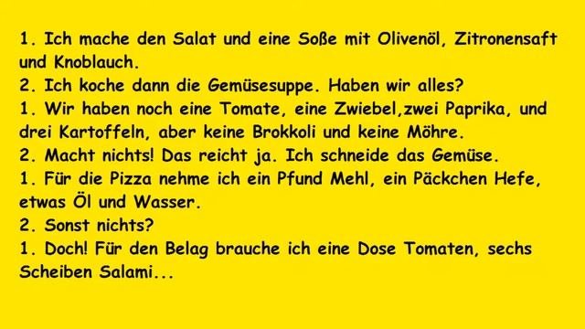 Урок 12 немецкий для начинающих/Akkusativ/примеры диалогов из жизни смотреть онлайн