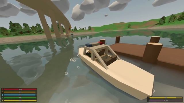 Unturned 3.14.4.0: Nailgun & Police Boat! (Deadzone Node and Flag too) смотреть онлайн
