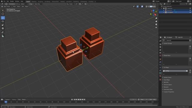 Blender Tutorial: Transfer UV Map * copy UV map смотреть онлайн