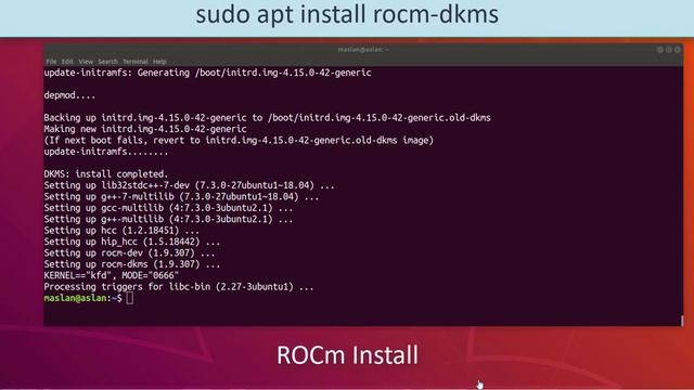 ROCm AMD Radeon driver Install Linux Ubuntu 18.xx AMD Vega смотреть онлайн