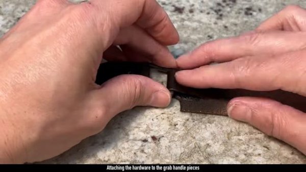 Making A Tooled Leather Cross Body Bag - Leather Craft