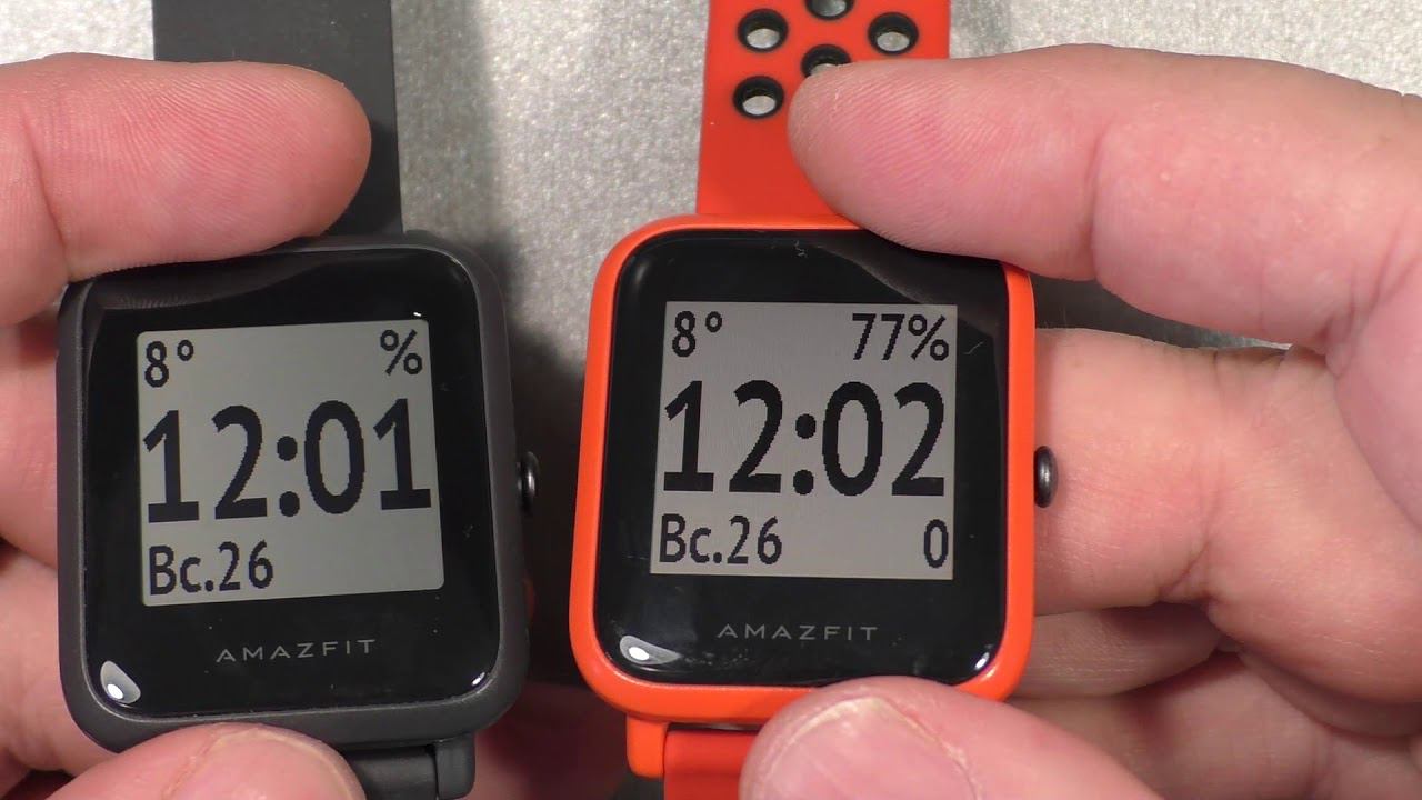 Amazfit Bip S - новая версия самых популярных умных часов смотреть онлайн