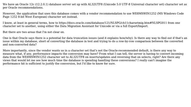 Databases: Measuring Character Set Conversion смотреть онлайн