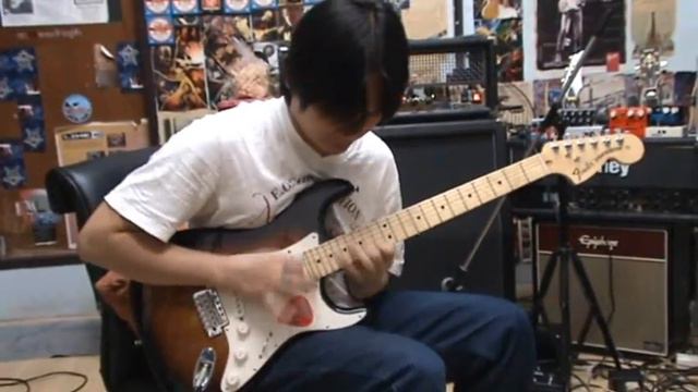 Fender American Special Stratocaster Guitar Drive Sound Demo смотреть онлайн