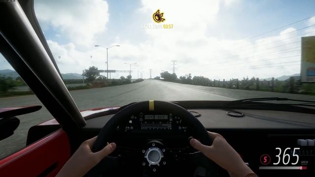 FERRARI F40 COMPETIZIONE 1989 - Forza Horizon 5 - Steering Wheel Gameplay смотреть онлайн