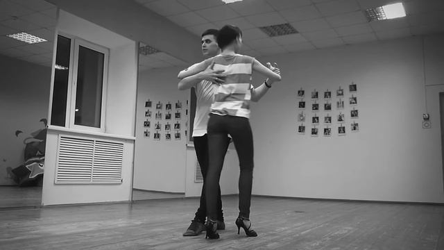 KIZOMBA - BLACK and WHITE / Zhenya & Nastya смотреть онлайн