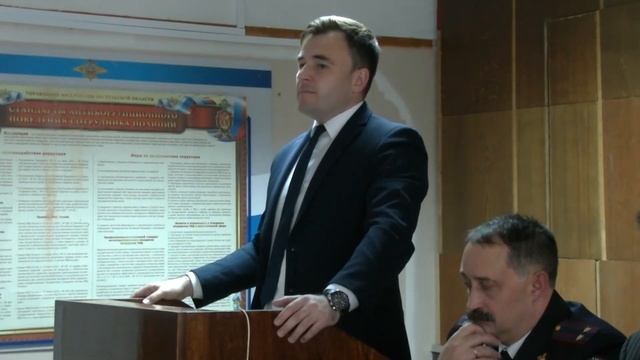 День сотрудников органов внутренних дел РФ в г. Богородицке смотреть онлайн