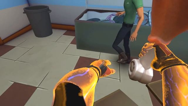 I'm punching people back to the 80s with my POWER FISTS in Path of the Warrior VR смотреть онлайн