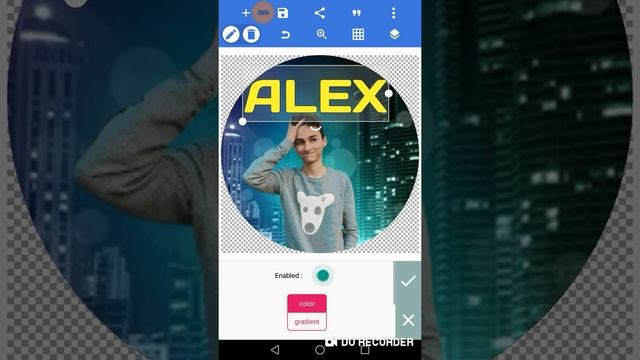 *КАК СДЕЛАТЬ БОМБЕЗНЫЙ 3D ШРИФТ НА ANDROID?!* смотреть онлайн