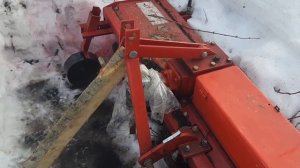 ?Упорные колеса на Почвофрезу ⚒ 1 Gon-160. Моя доработка. ?