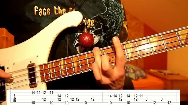 Let It Snow - Bass Guitar with TABS ( Christmas Edition ;) смотреть онлайн