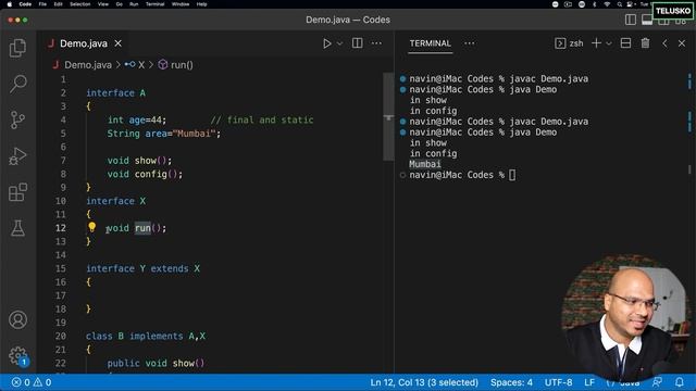 #67 More on Interfaces in Java смотреть онлайн