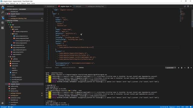 Aprende Angular como instalar librerías con npm смотреть онлайн