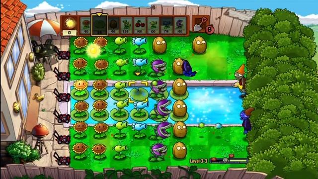 Plants Vs. Zombies - Gameplay Walkthrough Part 6 - Zamboni (World 3) (HD Let's Play)