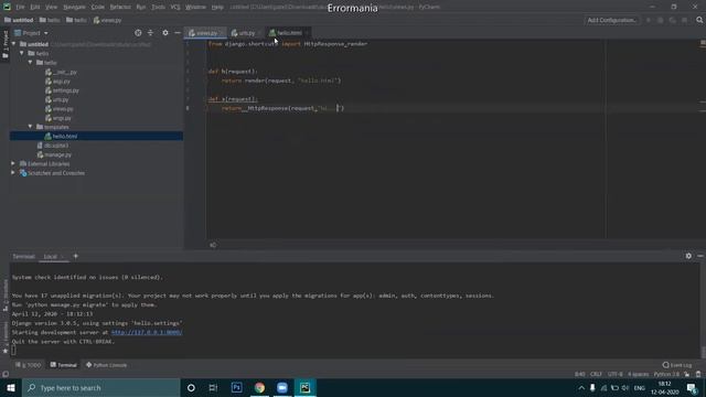 What is a NoReverseMatch error, and how to fix it? смотреть онлайн