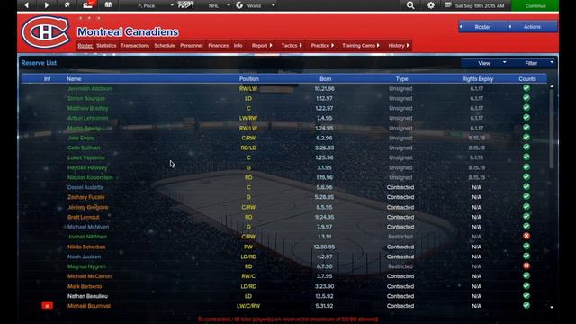 Eastside Hockey Manager: Montreal: Ep 1 смотреть онлайн