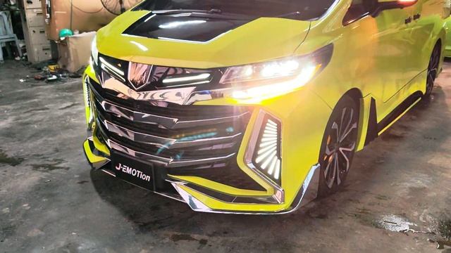 TOYOTA ALPHARD 2015-17 AGH30 CONVERT ALPHARD FACELIFT AGH35 2018-22 BODY PARTS (J-EMOTION DESIGN)