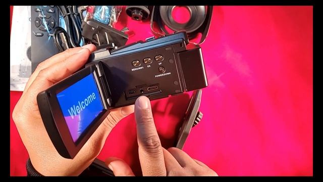4k Video Camera Camcorder, 60FPS, WIFI, Mic and More - Review, Unboxing & Testing смотреть онлайн