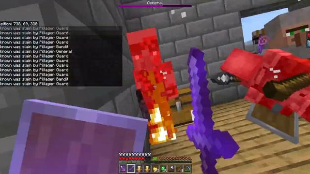 Minecraft Addon Villager Soldier: Công Thành Pillager