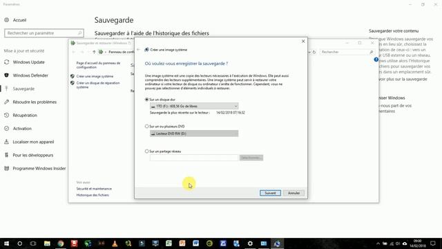 COMMENT SAUVEGARDER WINDOWS 10 ? смотреть онлайн