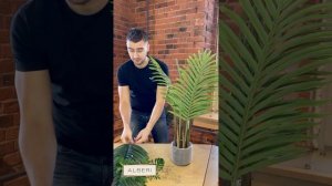 Пальма 120 см. Видеоинструкция по сборке искусственного декоративного растения.