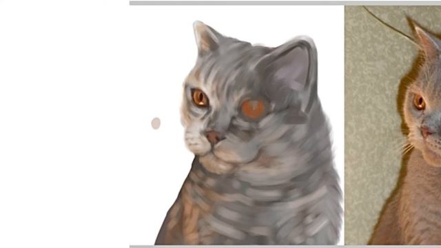 Рисую кошку подписчика смотреть онлайн