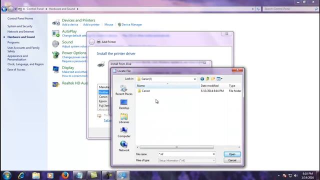 Cài driver canon LBP-1120 cho win 7 + link download driver смотреть онлайн