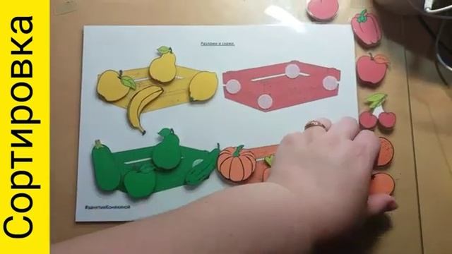 Сортировка по цветам смотреть онлайн