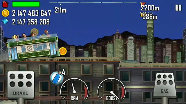 Hora do MOD de Halloween! Hill Climb Racing Mod смотреть онлайн