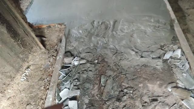 Монтаж бетонного пола в старом сарае. От А до Я. смотреть онлайн