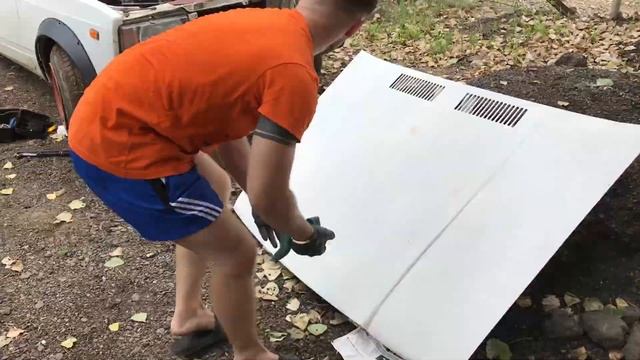 2107,четкая тачка,покраска капота своими руками. смотреть онлайн