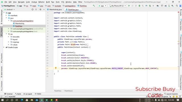 [update version]How to create paint app in android studio||Android Studio tutorial|Busy Coder |2020 смотреть онлайн