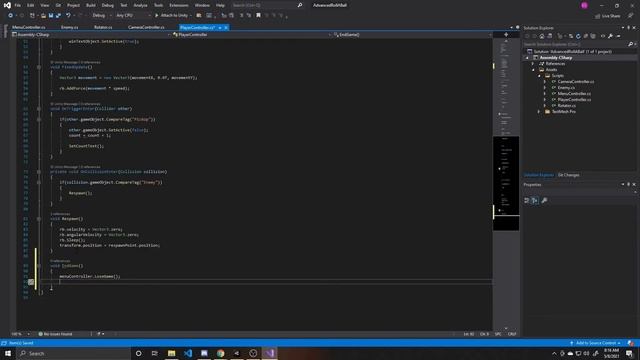 Win and Lose States | Advancing Roll-a-Ball | Unity Tutorial смотреть онлайн