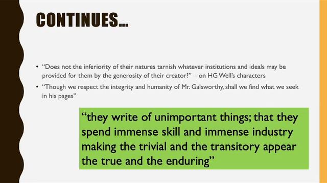 Class 2: Virginia Woolf's Modern Fiction: Essay : Detailed Analysis Part I смотреть онлайн