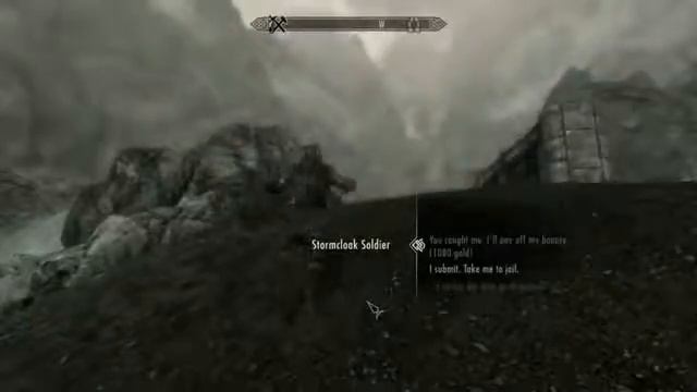 Skyrim V(Bug NPC Flying) смотреть онлайн