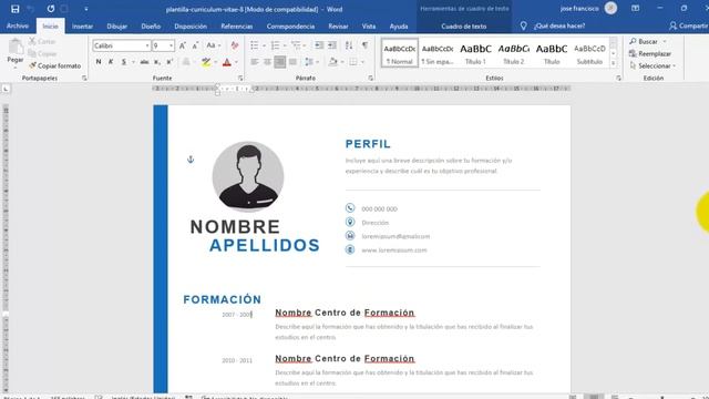 Descargar plantillas curriculum vitae gratis y editables смотреть онлайн