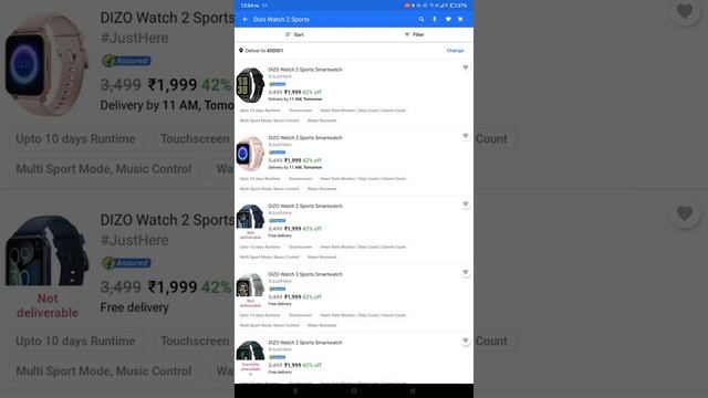 Dizo Watch 2 Sports Sale LIVE | Only Black & Pink available ? | Special Launch Price @ 1999 смотреть онлайн