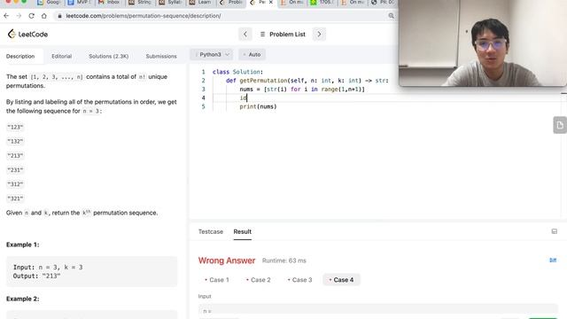 Leetcode 60 Permutation Sequence (Explanation + Tutorial) смотреть онлайн