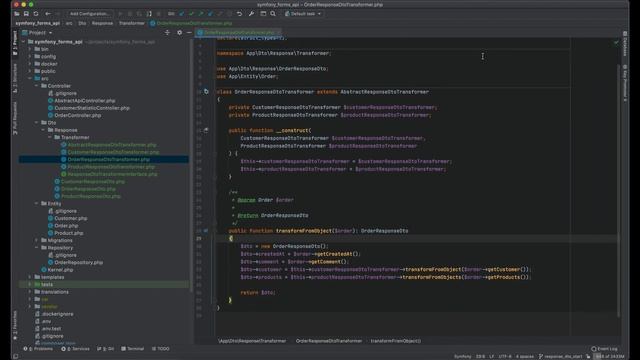 How to use data transfer objects (DTO) in Symfony API application смотреть онлайн