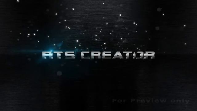 RTS Creator Video Game logo animation смотреть онлайн