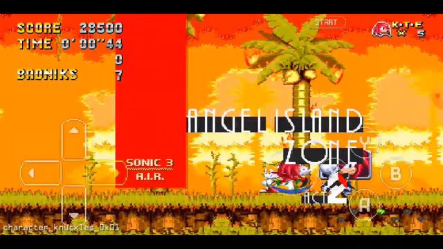 Прохождение Sonic 3 A.I.R: начало истории Наклза. смотреть онлайн