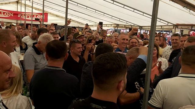 Goci Bend I Milorad Dodik. Cijela Srpska Republika Voli Željku I Dodika. Manjača 26.08.2022.