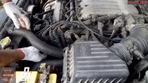 2004 Hyundai Sonata Замена Датчика Температуры Охлаждающей Жидкости