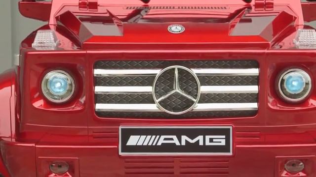 Купить детский электромобиль Mercedes Benz G55 смотреть онлайн