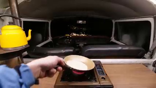 Van Camping in Heavy Rain And Snow - Sleeping During a Windstorm смотреть онлайн