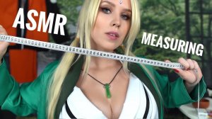 АСМР  ТЁТУШКА ЦУНАДЕ ИЗМЕРИТ ТВОИ ПАРАМЕТРЫ | MEASURING ASMR