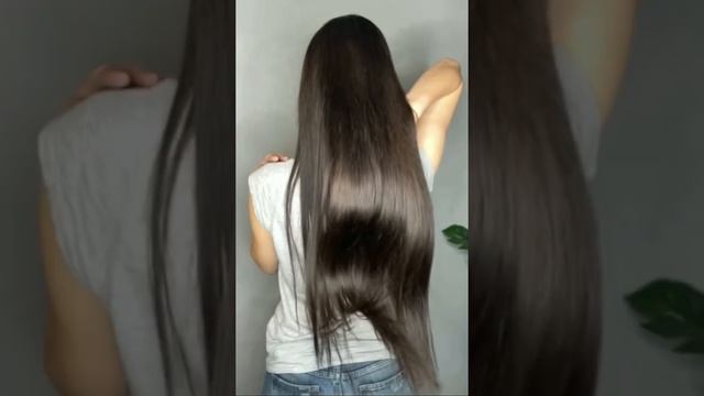 Из блондинки в брюнетку ? ✔️Выравнивание цвета своих и нарощенных волос в один тон #окрашивание смотреть онлайн