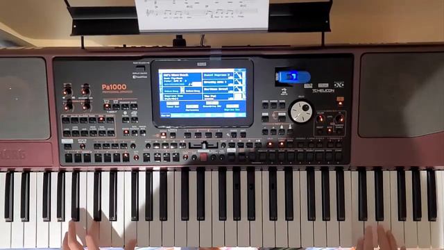ALINE (Christophe) - INSTRUMENTAL - KORG PA1000 смотреть онлайн