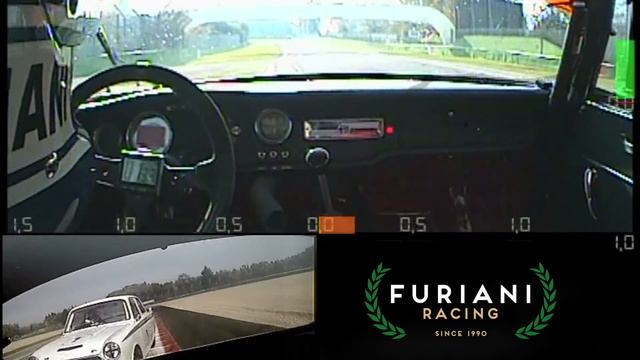 Furiani Racing Alfa Romeo GTA vs Lotus Cortina at Imola - Onboard смотреть онлайн